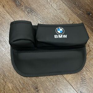 BMW car organizer seat gap filler console organizer black